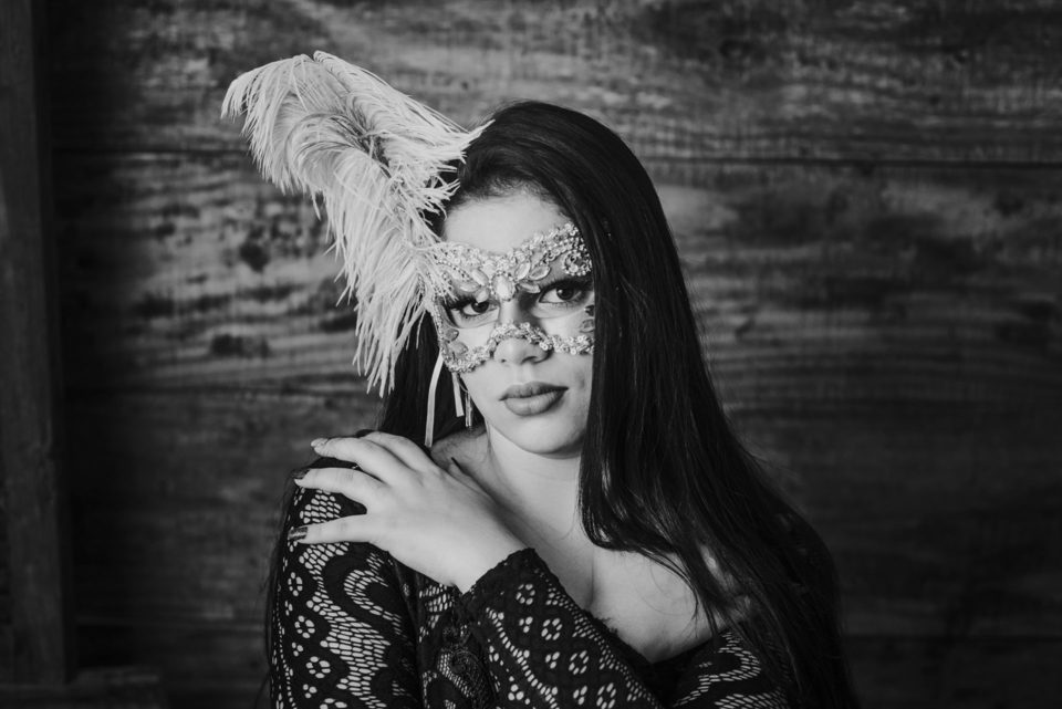 Ensaio de 15 anos no Estúdio - Luana Luz de Oliveira