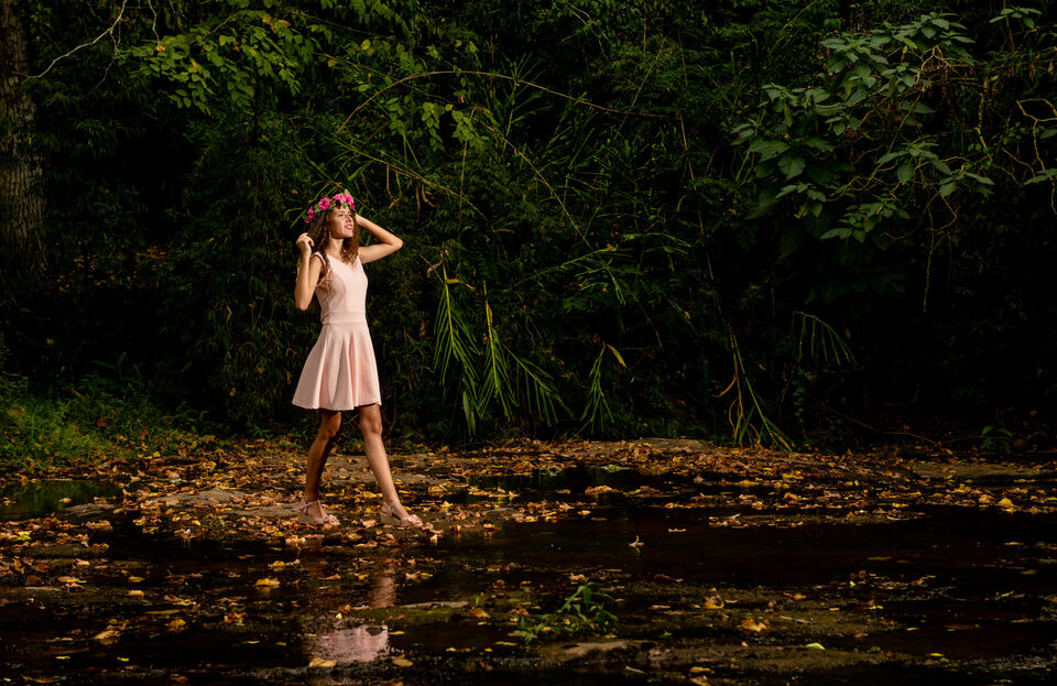 Ensaio na Cachoeira - Maria Eduarda
